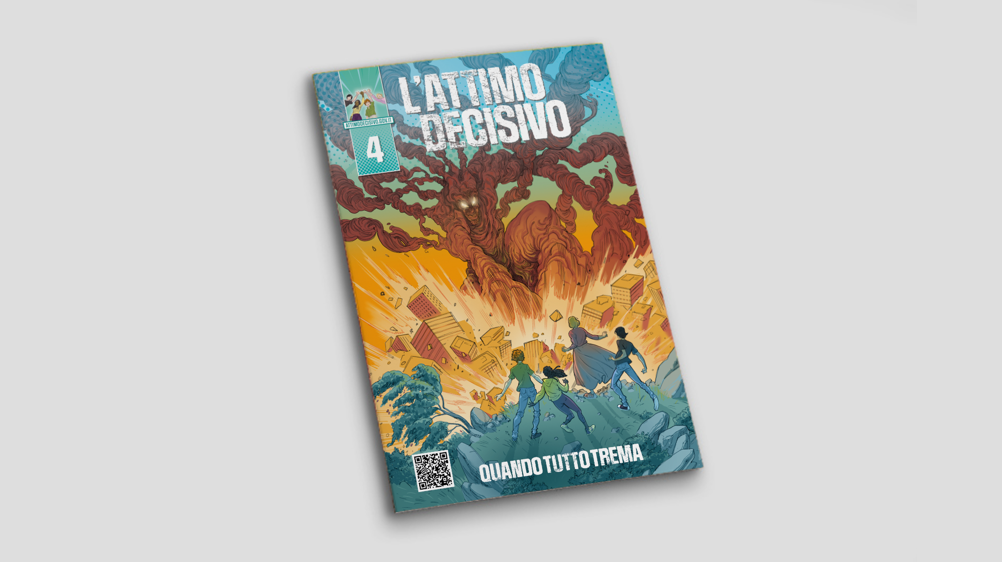 Quando tutto trema - COVER fumetto