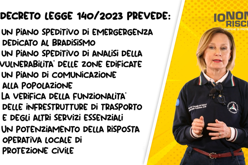 Videolezione Risposta della PC al bradisismo